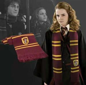 【匿名配送&補償付き】Harry Potter Gryffindor designed scarf / ハリーポッター グリフィンドールマフラー