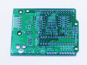 Arduino Board Serial RS232 V2 基板 緑色 アルデュイーノ シリアル通信 ATMEGA8 dpm2b