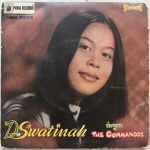 EP マレーシア「 D Swatinah + The Commandos 」Malaysia Tropical Funky Garage Soul Pop 70