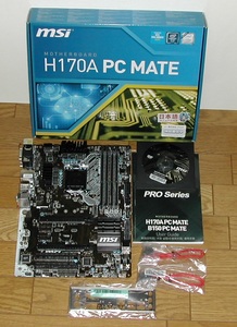 ジャンクマザボ　MSI　H170A PC MATE LGA1151