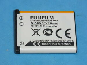 FUJI FILM 未使用品 純正バッテリー NP-45 １個 管理612