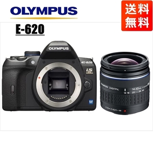 オリンパス OLYMPUS E-620 14-42mm 標準 レンズセット デジタル一眼レフ カメラ 中古