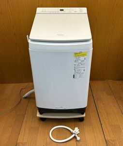 ★綺麗★動作品★2020年製★Panasonic★電気洗濯乾燥機★洗濯10kg/乾燥5kg★自動投入機能搭載★縦型★NA-FW100K8★パナソニック★SR(N392)