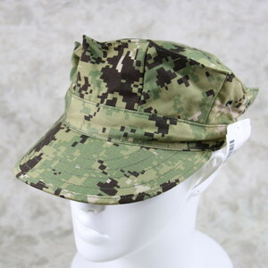 【アメリカ海軍】NWU TypeⅢ "AOR2" CAP（八角帽）サイズ：7 1/8《軍放出品　未使用品》