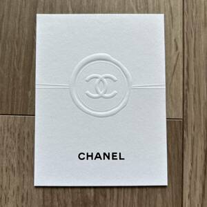 シャネル CHANEL テスターカード ムエット かわいい おしゃれ　ムエット紙　コレクション　グッズ　ロゴ　マーク