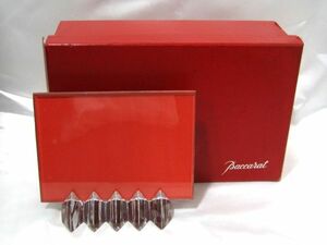 Ｍ1-796◆1円スタート 中古品 Baccarat バカラ フォトフレーム 写真立て