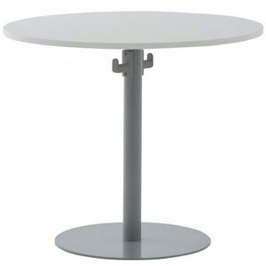 法人様限定商品 新品 リフレッシュテーブルII バッグハンガー付き W800 丸テーブル 円形 円型 テーブル RFRT2-800WH-BH