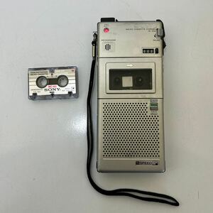 ソニー SONY 昭和レトロ MICRO CASSETTE-CORDER M-202 通電確認品　録音