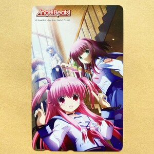 【使用済】 テレカ Angel Beats! エンジェルビーツ 天使ちゃん