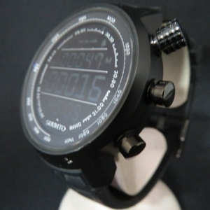 C134★SUUNTO/スント ELEMENTUM　TERRA 腕時計　黒★A