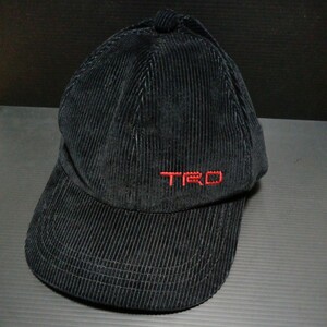 ● TRD「スエード キャップ」刺繍 帽子 
