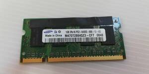 SAMSUNG DDR2 1GB 2Rx16 PC2-6400S-666-12-A3. M470T2864QZ3-CF7