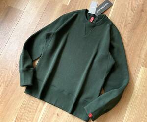 別注・限定 LOOPWHEELER × BEAMS JAPAN 吊り裏毛 スウェット シャツ / GREEN 芝生グリーン XL 日本製 ループウィラー ビームス