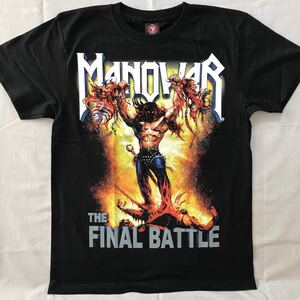 バンドTシャツ マノウォー（MANOWAR）新品 L