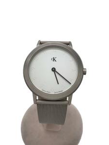Calvin Klein◆クォーツ腕時計/アナログ/ステンレス/SLV/SLV/K3112