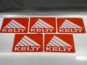 　◆KELTY ステッカー　サイズ 15.5㎝×10㎝　5枚セット　◆ケルティー