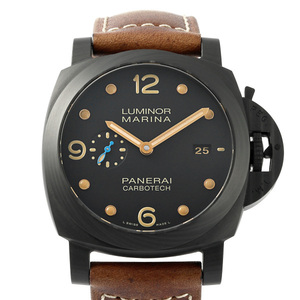 パネライ PANERAI ルミノール1950 3デイズ カーボテック PAM00661 ブラック文字盤 中古 腕時計 メンズ
