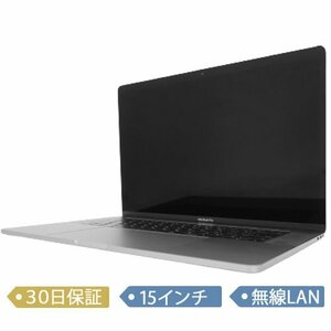 ☆１円~【中古】Apple/MacBook Pro Retina Touch Bar/15インチ/Core i7 3.1GHz/SSD 512GB/メモリ16GB/2017/MacOS(10.13)/ノート【A】