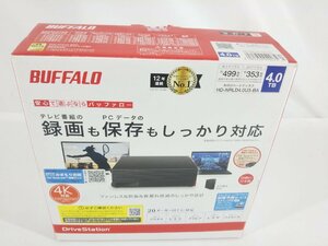 BUFFALO バッファロー HD-NRLD4.0U3-BA 外付けHDD PC用＆TV録画用 静音＆防振＆放熱設計 日本製 4TB