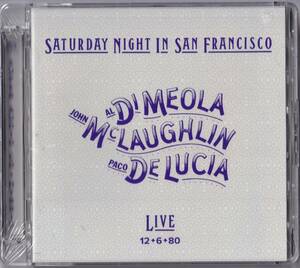 ☆ 新品未開封 ☆ Impex / アル・ディ・メオラ / ジョン・マクラフリン / パコ・デ・ルシア / Saturday Night In San Francisco / SACD