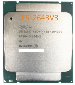 安心初期付き★デスクトップ用cpu Intel Xeon E5-2643 v3/3.40GHz/20MB/SR204 CPU 【中古良品】送料無料