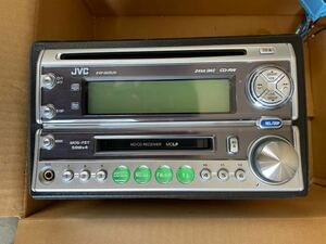 JVC 2DINCD/MDデッキ　KW-MZ620 ジャンク品