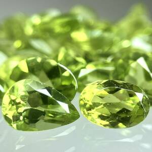 ［天然ペリドットおまとめ］ A 100ct 裸石 宝石 peridot jewelry ジュエリー ルース　②