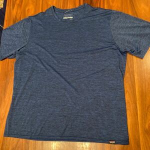 Patagonia daily capilene cool daily size L パタゴニア キャプリーン クール デイリー 無地 Tシャツ