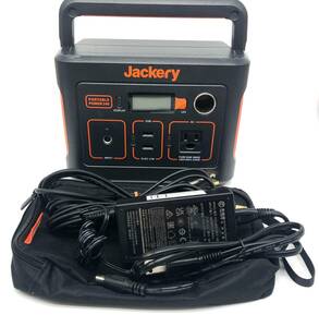 【中古品】Jackery ポータブル電源 240 100V 200W 60Hz 起動 簡易動作確認OK 充電器（管14876）