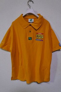 F1 JORDAN TOTAL BENSON＆HEDGES PEUGEOT ジョーダン プジョー ポロシャツ size M 当時物