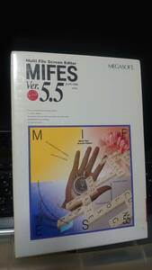メガソフト　MIFES Ver5.5 PC-9800シリーズ用　未開封品