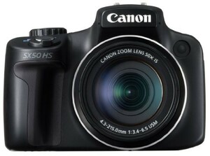 Canon デジタルカメラ PowerShot SX50HS 約1210万画素 光学50倍ズーム ブラ