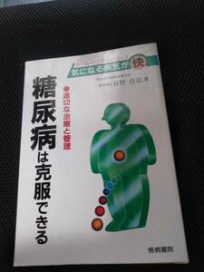 糖尿病は克服できる　適切な治療と管理　異学博士　日野佳弘　梧桐書院ホームドクターシリーズ気になる病気が快　1993年　2色印刷