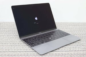 N【ジャンク品】Apple / MacBook A1534(Retina.12-inch,2017) / CPU：core i5-7Y54@1.20GHz / メモリ：8G / SSD：512GB