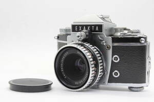 【訳あり品】 EXAKTA Varex II b Carl Zeiss Jena DDR Tessar 50mm F2.8 ボディレンズセット v174