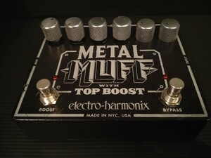 【ジャンク】　electro-harmonix METAL MUFF メタルノブ