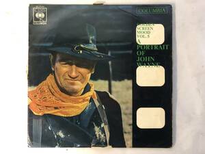 21218S 12inch LP★ジョン・ウェイン/A PORTRAIT OF JOHN WAYNE/GOLDEN SCREEN MOOD VOL.5★SL 1159