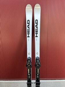 HEAD ヘッド スキー板 ＜2022＞ WORLDCUP REBELS E-GS RD + Race Plate WCR 14 short + FREEFLEX ST 16ビンディング セット 186cm