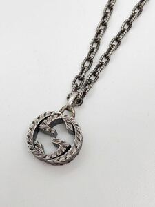 1円 GUCCI グッチ インターロッキングG SV925 シルバーネックレス アクセサリー ブランド 