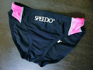 中古品☆SPEEDOスピード♪メンズ競泳水着大きいLサイズ　ブーメラン　競パン　水着＆レオタード３着同梱可　出品商品１０点落札送料無料