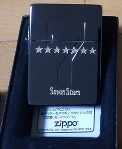 Zippo ジッポー ライター Seven Stars Zippo 1935　漆黒1935モデル