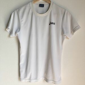 asicsアシックス 半袖ドライTシャツ (s)白ホワイトポリエステル100%