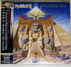 ☆ アイアン・メイデン IRON MAIDEN パワースレイヴ POWERSLAVE 最新デジタル・リマスター 初回盤 デジパック仕様 日本盤 WPCR-18198 新品