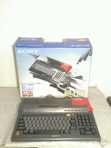 SONY HB-F1XD MSX2 元箱付き ジャンク051