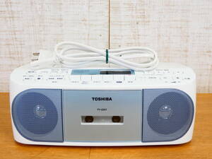 TOSHIBA 東芝 TY-CDS7 CDラジオカセットレーコーダー CDラジカセ オーディオ機器 @80(4)