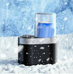 ドリンクホルダー -1℃～70℃ 3分間だけで冷却 カップホルダー 保冷・保温器 カップクーラー ホットカップ 急速冷却 家庭用 オフィス 
