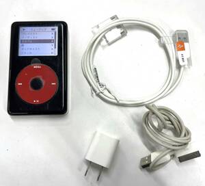 R492-W7-1427 ◎ Apple アップル iPod Special Edition U2 20GB M9787J デジタルオーディオプレーヤー 通電確認済み③