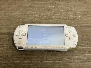 ☆ PSP ☆ プレイステーションポータブル PSP-1000 ホワイト 動作品 本体のみ Playstation Portable バッテリー欠品 SONY 7985