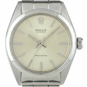 ロレックス ROLEX オイスター プレシジョン 6426 腕時計 SS 手巻き シルバー ボーイズ 【中古】