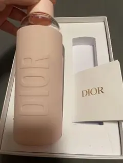 Dior ノベルティ　ボトル　水筒　サーモンピンク